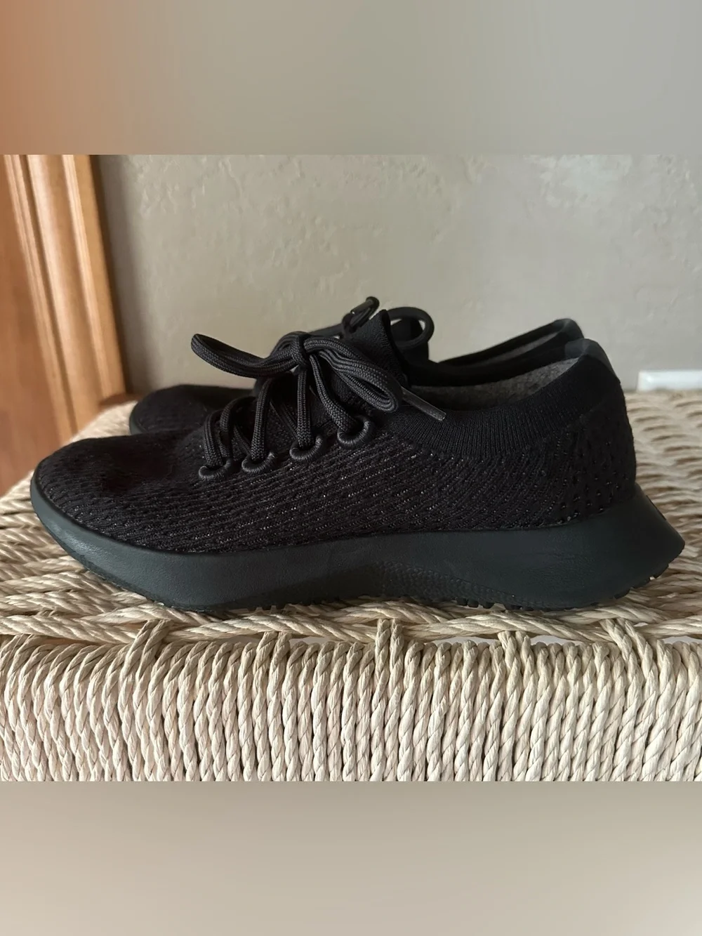 Allbirds Tree Dasher 2 Black Womens Sneaker Tennis Trail Running Shoes